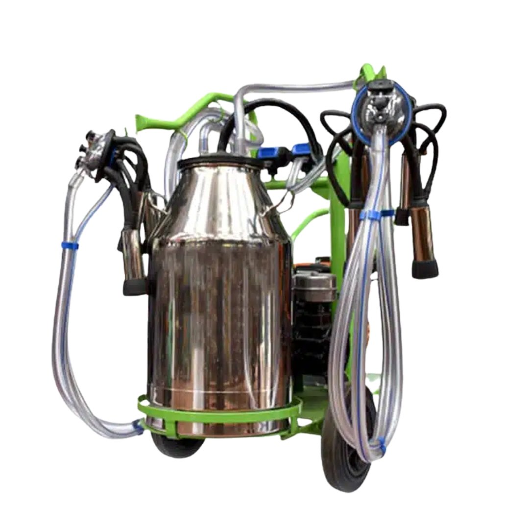 Ordeñadora Dual Motor Eléctrico 1hp y Motor a Gasolina 6,5hp a 3600rpm