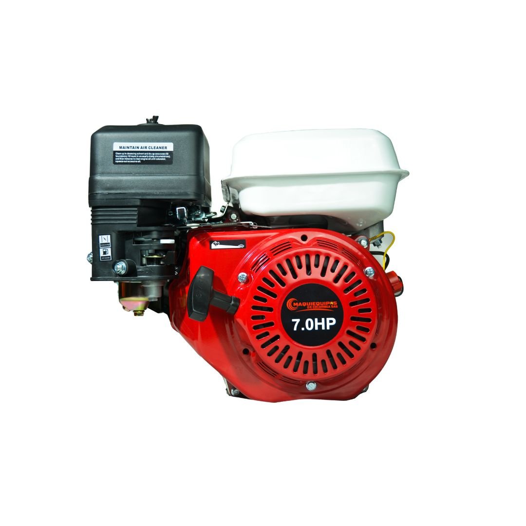 MOTOR GASOLINA 7 HP MAQUIEQUIPOS 3600RPM