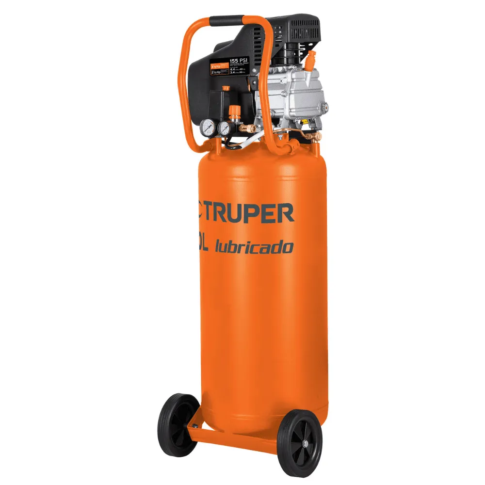 Compresor de Aire Vertical Truper 80Lts 3 1/2hp 15656