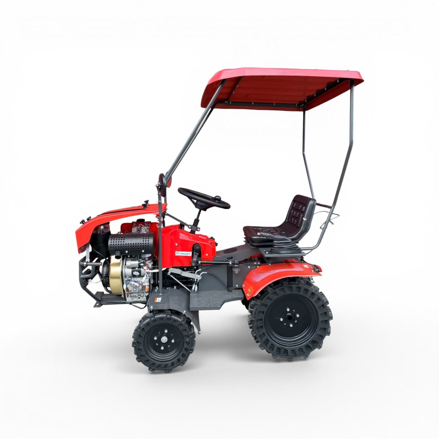 Minitractor de carga y motoazada Diesel Kama 15 hp