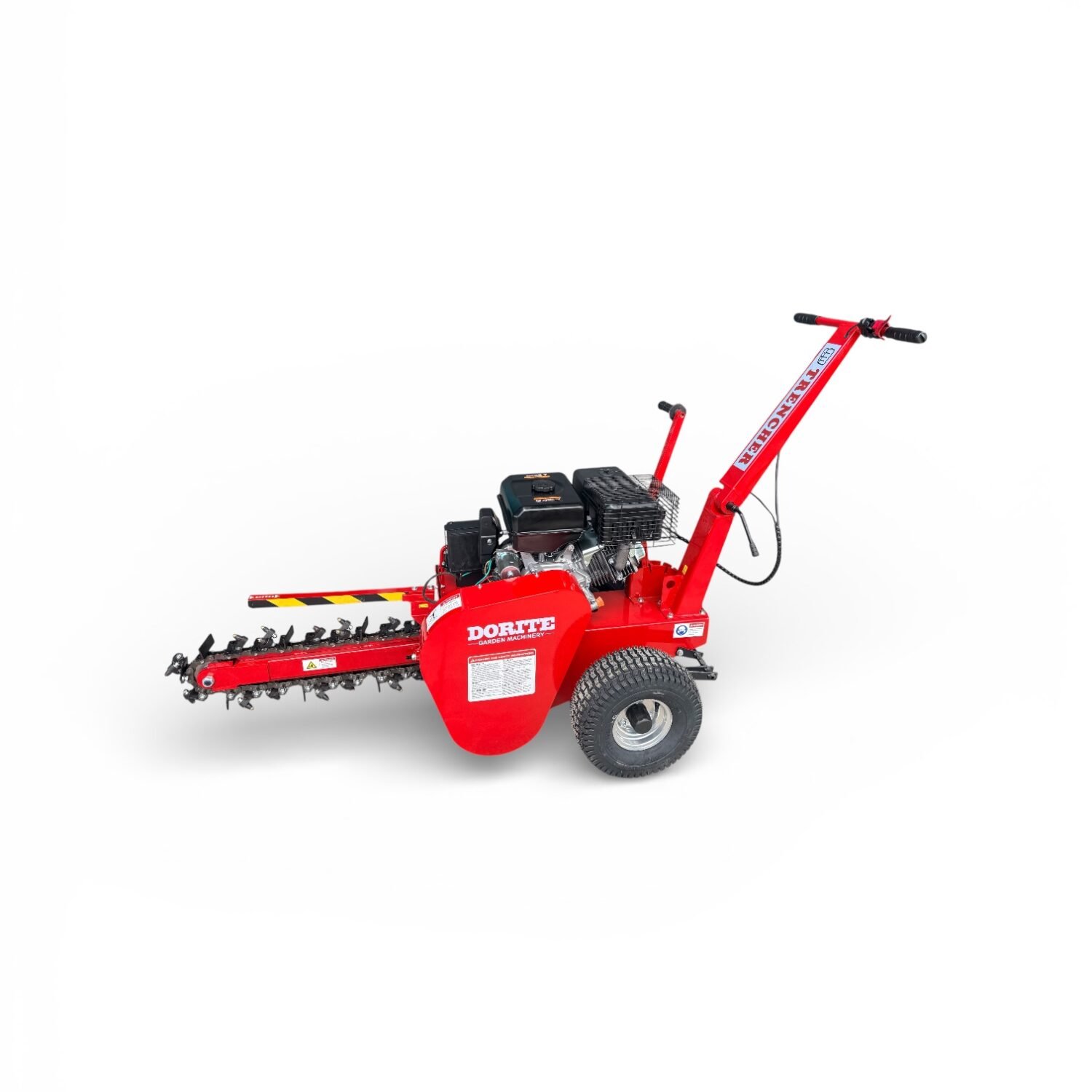 Zanjadora motor Gasolina 15 hp  27 cuchillas