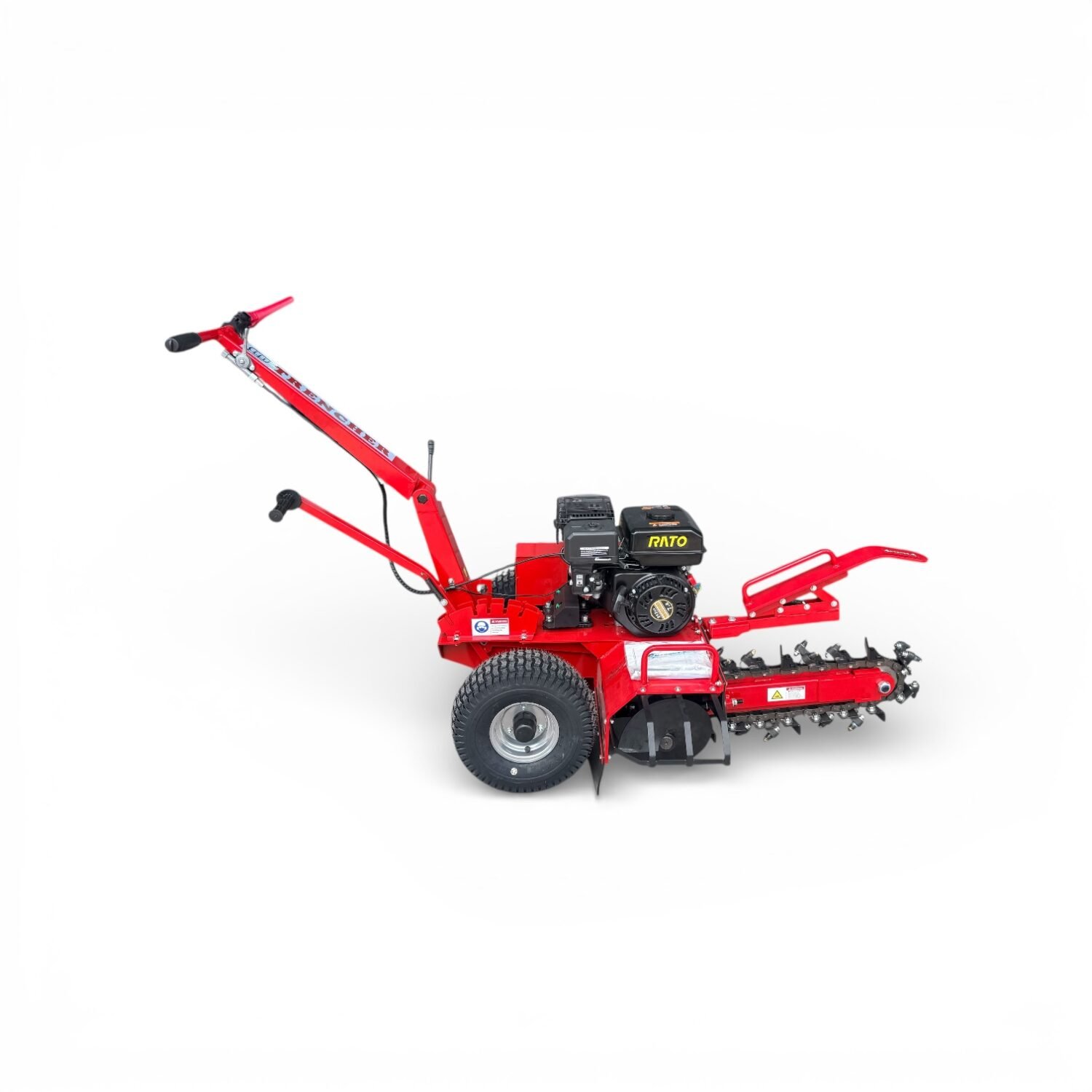 Zanjadora motor Gasolina 7 hp  21 cuchillas