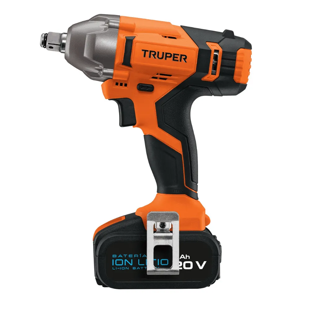 Llave de Impacto Inalámbrica Truper 1/2″ 20V 101607