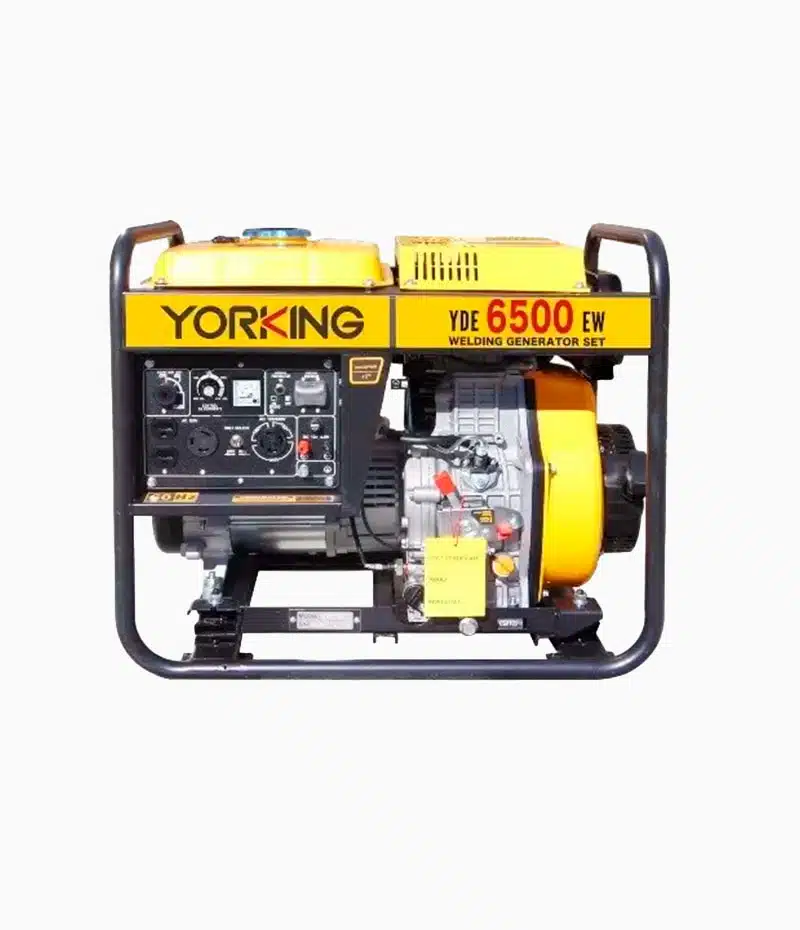 Motosoldador YORKING YDE6500EW de 180 amperios motor Diesel de 10hp
