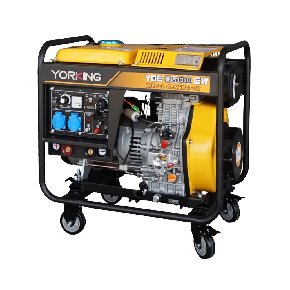 Motosoldador Diésel Abierto Yorking 3,5 kW 110/220V 1F 210AMP, YDE8500EW