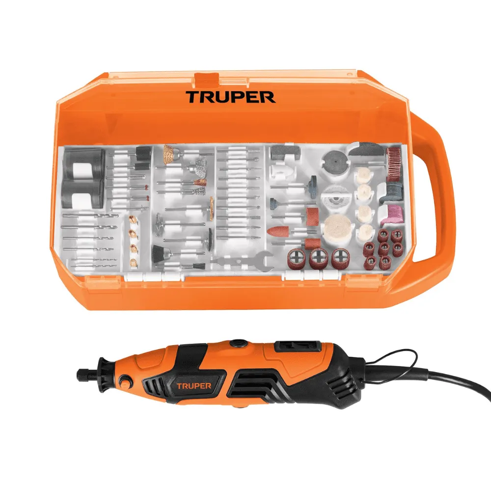 Mototool Truper 150W 1/8″ + 201 Accesorios 101669
