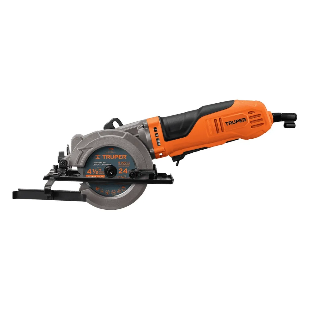 Sierra Circular Compacta Truper 4 1/2″ 750W 100123