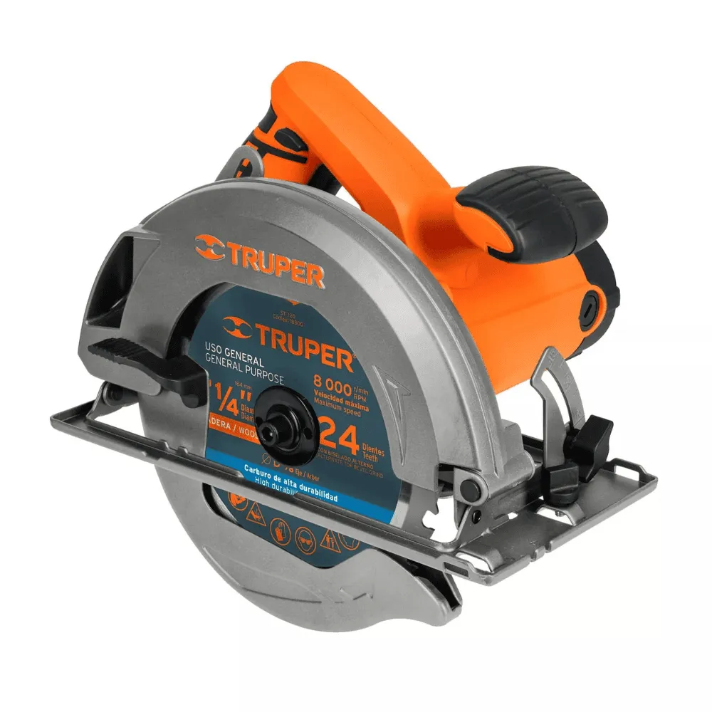 Sierra Circular Truper 7 1/4″ 1.500W 11004