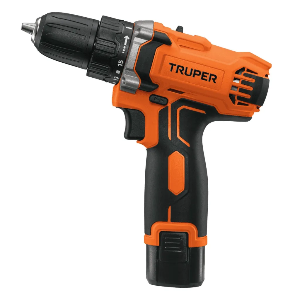 Taladro Atornillador Inalambrico Truper 12V 3/8″ 18653