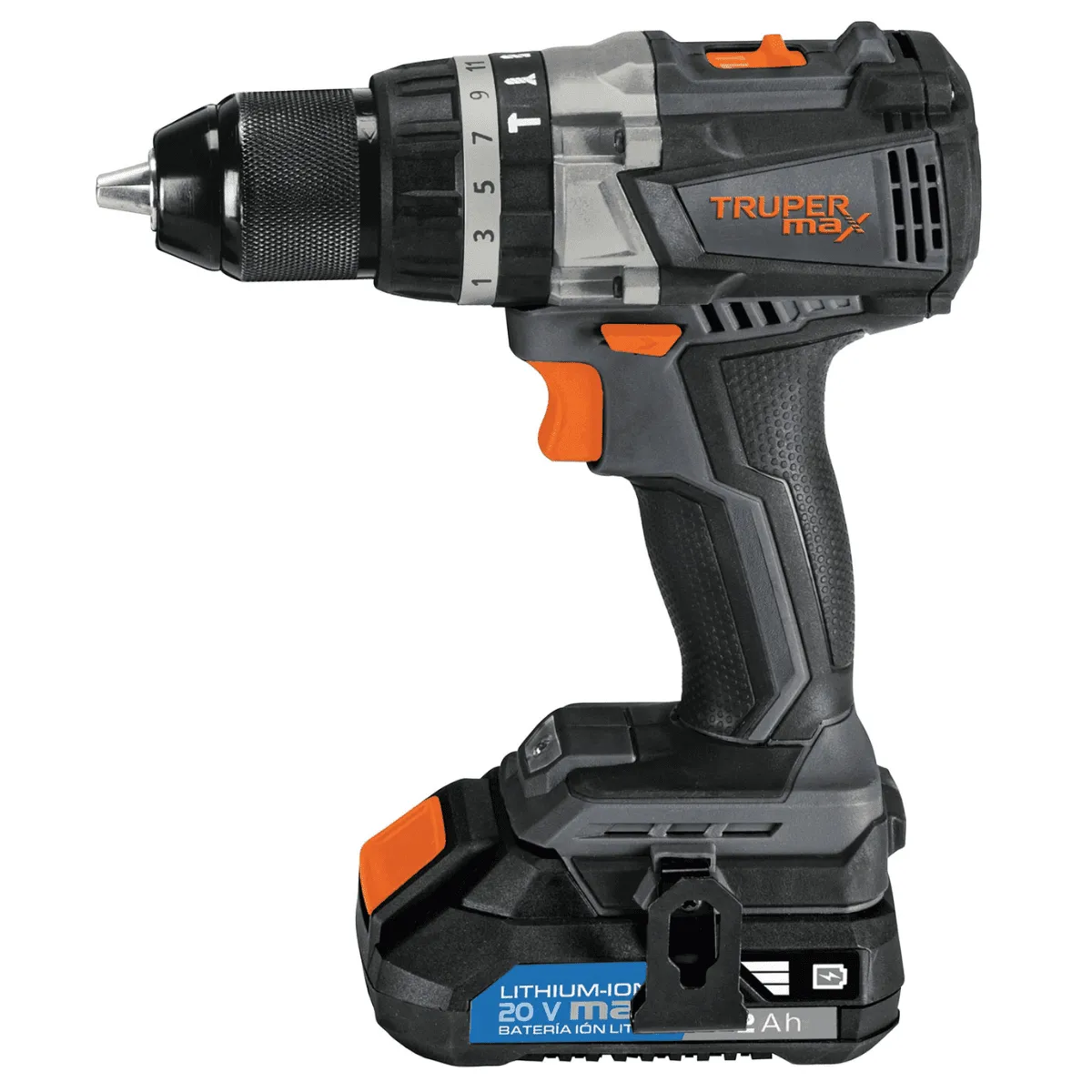 Taladro Percutor Inalámbrico Truper 20V 1/2″ 101453