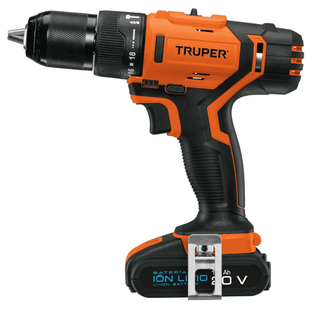 Taladro Percutor Inalámbrico Truper 20V 1/2″ 18155