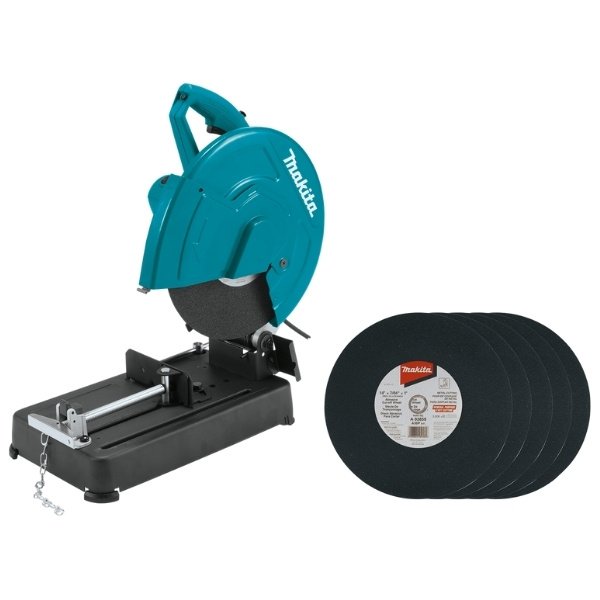 Trozadora 14'' 2200W Makita LW1401X + 5 Discos